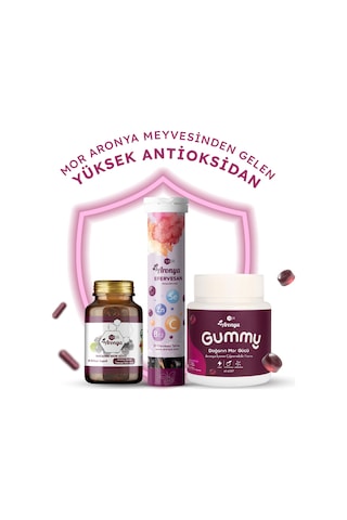 Dosewell 3'lü Avantaj Paketi Gummy, Efervesan, Bitkisel Kapsül