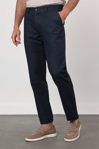 İmza Yan Cep Comfort Fit Pamuklu Chino Pantolon 1003260211 Lacivert