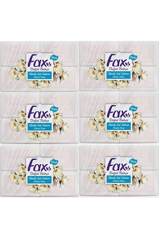 Fax Klasik Saf Sabun 4 x 125 G 6'lı