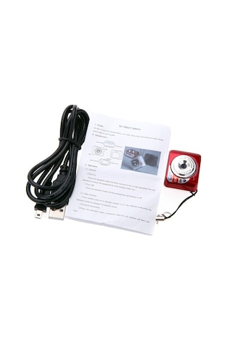 Trendooze Springsun Taşınabilir Mini Yüksek Tanımlı Dijital Kamera Mini Dv Desteği 32gb Tf Kartı Mikrofonlu Ni