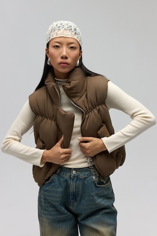 Mai Collection Mai Studios Co. Laila Şişme Haki Yelek Haki