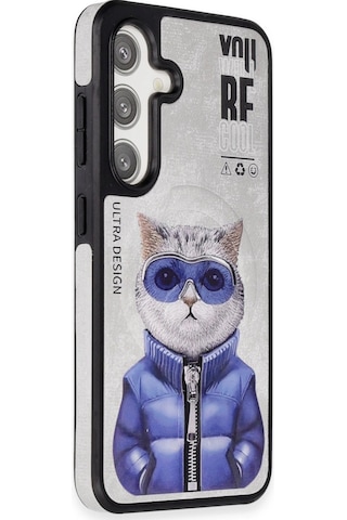 Samsung Galaxy S24 Fun Magsafe Kapak - Titan Gri-2