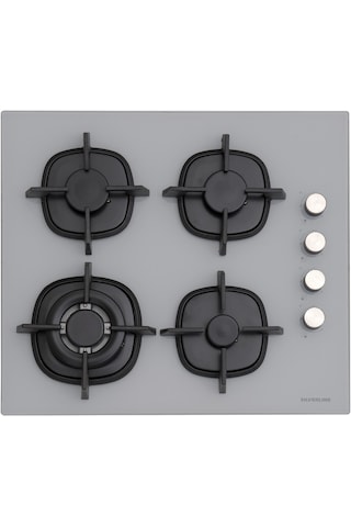 Silverline BO6502S02 - CS5429S01 - 3457 Soho 60 CM Gri Cam Ankastre Set