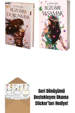 Rüzgâra Dokunmak Ciltli + Rüzgârı Yaşamak + Okuma Sticker'ları