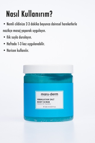Body Scrub Himalaya Tuzu Vücut Peelingi Squalane + Hindistan Cevizi Yağı 250 Ml