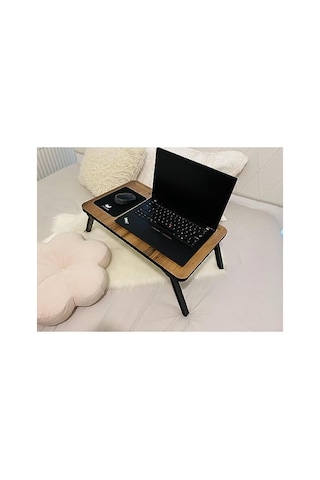 Katlanır Laptop Sehpası, Telefon Ve Tablet Bölmeli, Modern Tasarım Diğer