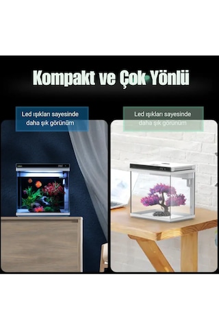 Sunsun Xhe-480 Cam Akvaryum 46 L