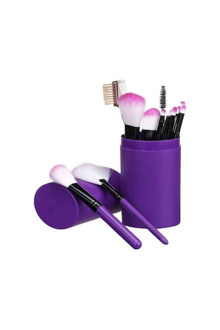 Günlük Makyaj İçin Fırça Seti 12'li