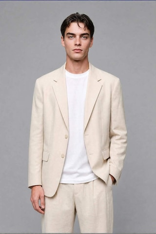 Defacto Oversıze Tencel Ecru Blazer Ceket H7042ax26smer91 Ekru-er91
