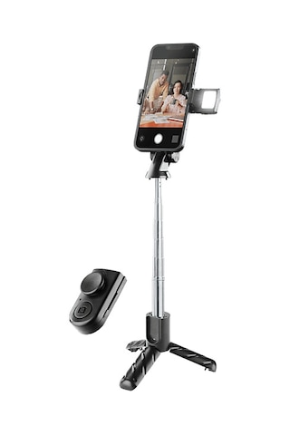 Cellularlıne Led Işıklı Ve Uzaktan Kumandalı Tripod Selfie Çubuğu