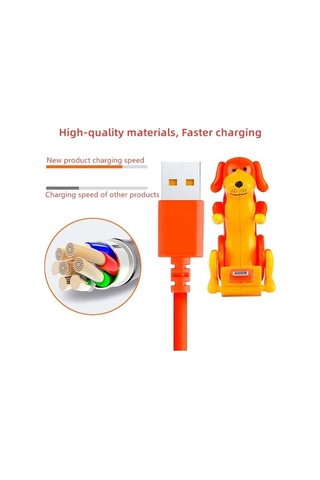 Prestigegoods Kambur Nokta Köpek Mikro Usb Kablosu Hızlı Şarj 3a Samsung Uyumlu Xiaomi Redmi İçin Android Telefon Kablosu