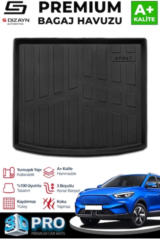 S-dizayn Mg Zs Elektrikli 3d Pro Bagaj Havuzu 2021 Üzeri A+ Kalite