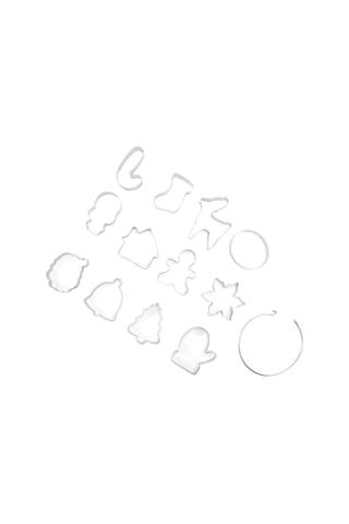 Kosona 12 Parça Paslanmaz Çelik Noel Kurabiye Kalıbı - Güvenli Kenar Tasarımı, Kolay Demold, Çok Amaçlı Kullanım Diğer