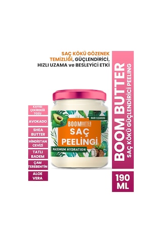 Boom Butter Saç Kökü Peelingi 190 ML
