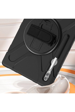 Samsung Galaxy Uyumlu Tab S8 Ultra Sm-x900 Defender Askılı Zırhlı Tank Case