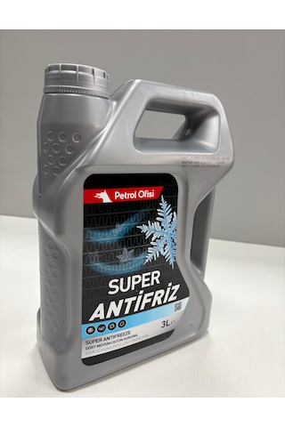 Süper Antifriz 3l Yeşil Saf Antifriz Üretim Tarihi 2025 Mavi