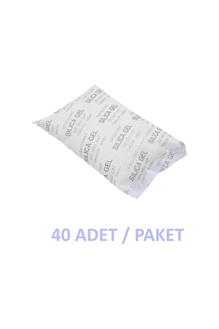Silika Jel Rutubet Önleyici 250 G - Silikajel 40 Adet-Paket