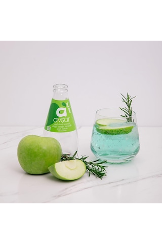 Avşar Yeşil Elma Aromalı Maden Suyu 200 Ml X 24 Adet