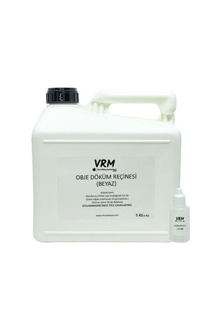 Verpol Beyaz Renkli Obje Döküm Polyesteri  1 KG