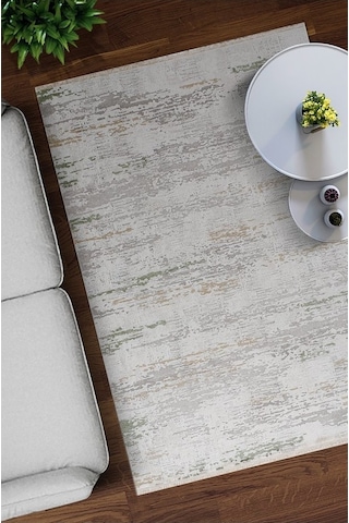 Bahariye Halı Eva Modern 5685 Bej Yeşil 154x230 Ölçü Renkli