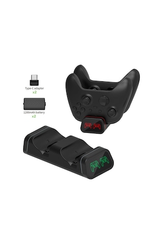Led Göstergeli Xbox Xbox Series S/x Controller 1200mah Pilli Joystick Şarj Stand-tyx-0625
