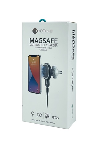 Coteetci Magsafe 10w 1 Çıkışlı Araç Şarj Aleti