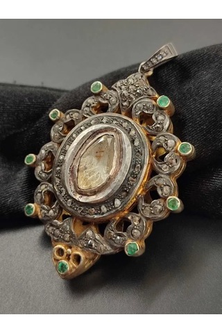 Polki Elmas Kolye Ucu 285