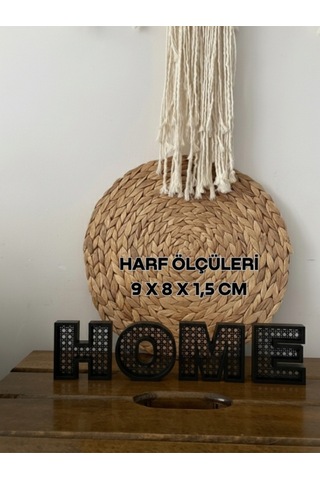 3dprototürk Home Yazılı Dekoratif Obje