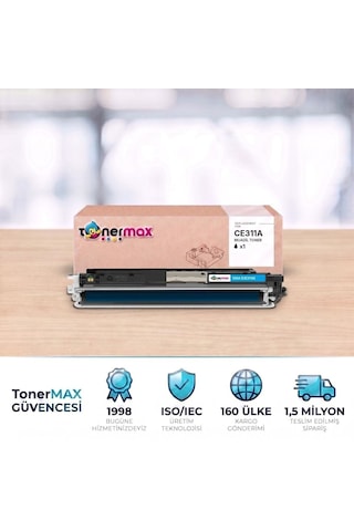 Hp Laserjet Pro Cp1025nw Ce311a Mavi Uyumlu Toner Çipli 1.000 Sayfa