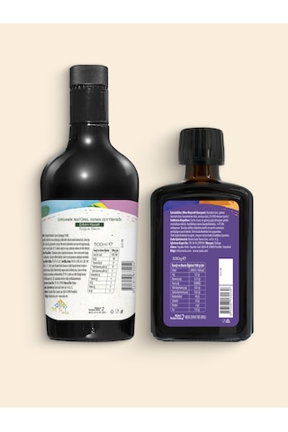 Ravla Mor Meyveli Karışım 330 G + Organik Zeytinyağı Bebek Çocuk Yüksek Polifenol 500 ML