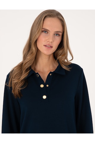Pierre Cardin Kadın Lacivert Elbise Örme 50315895-vr033 Lacivert