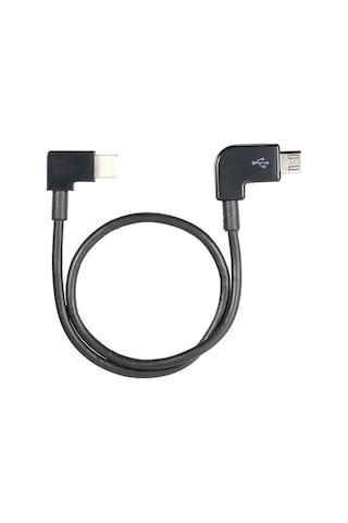Flybuy Djı Mavic Pro Spark İçin Micro Usb'dan Lightning Dönüştürücü Esnek Kablo 27cm Dayanıklı