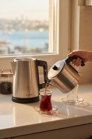 Acar Ultimate Pro Tea Max 1800 W Inox Çay Makinesi