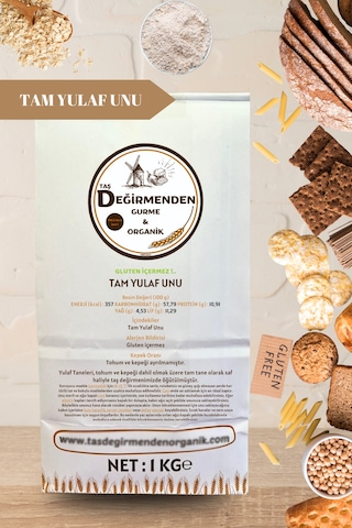 Tam Yulaf Unu (Gluten İçermez) - 1 Kilo