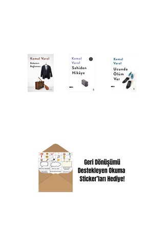 Babamın Bağlaması Ciltli + Sahiden Hikâye + Ucunda Ölüm Var + Okuma Sticker'ları