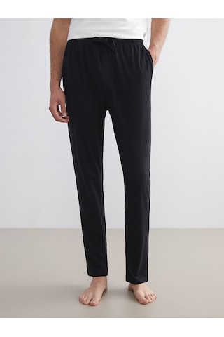 LC Waikiki Lc Waıkıkı Siyah Erkek İnce Pijama Alt