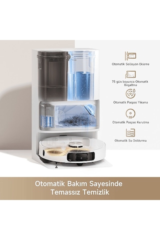 Dreame L10S Ultra Gen2 Robot Süpürge Beyaz