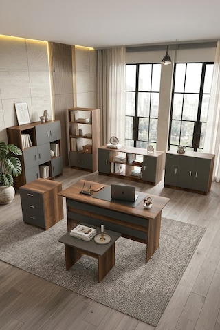 Yurudesign Vario ABCDEFG Ofis Büro Masa Takımı VO18-BA Barok-Antr