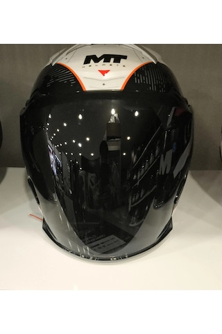 Kask Camı Mt Helmets V-37 Cosmo Yeni Nesil Siyah Vizör Çok Renkli