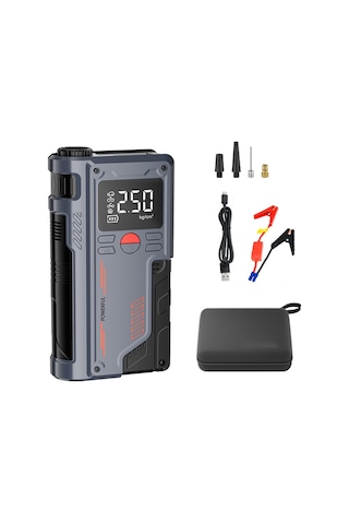 Sfalcı 14.8V Lastik Şişirme Araba Acil Güç Takviye Marş Motoru 10