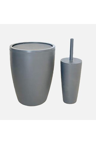 Primanova Pure 2 Li Banyo Aksesuarı Gri