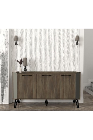 Dekorister Borges Konsol Cura-Nehirkumu-Antrasit