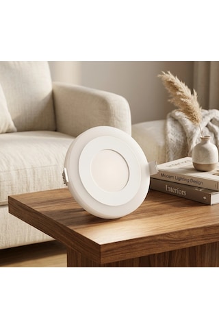1 Adet Cata Ct 5150 Okyanus Sıva Altı 6w Led Spot Beyaz Işık + Mavi Işık çok renkli