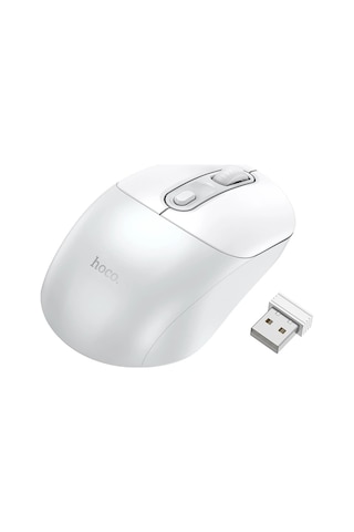 Hoco. Gm28 2.4g Business Kablosuz Mouse - Beyaz-gri Diğer