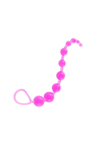 Backpart Boğumlu Anal Zevk Topları - Pembe Backpart Boğumlu Anal Zevk Topları - Pembe