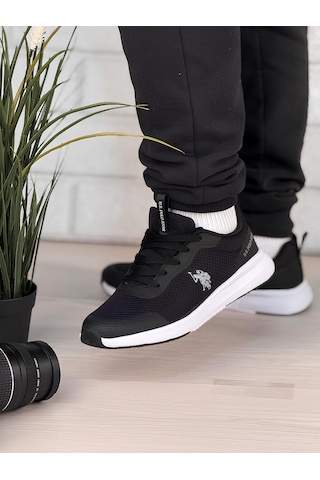 U.s. Polo Assn. Smart Kadın Sneaker Ayakkabı Siyah Siyah