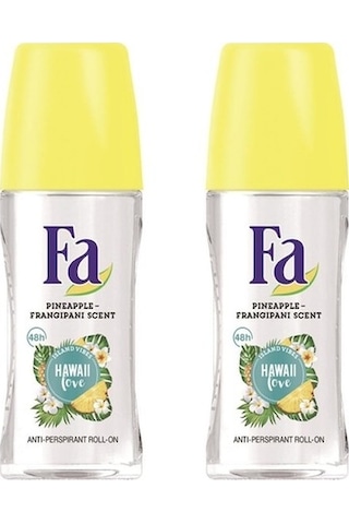 Fa Hawaii Love Roll-On Deodorant 50 ML x 2 Fa Hawaii Love Roll-On Deodorant 50 ML x 2