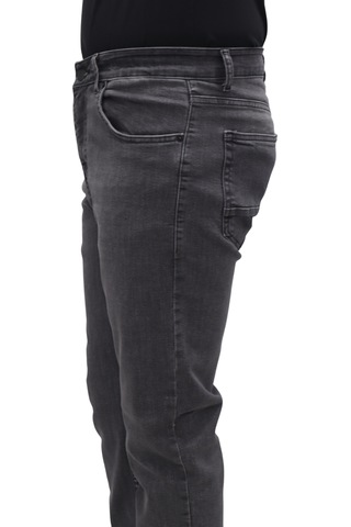 Dmctekstil Erkek Hacker Denim Füme Normal Bel Normal Kesim Boru Paça Büyük Beden Jean Pantolon