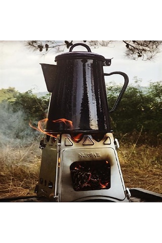 Nurgaz Ng-Iak İnox Paslanmaz Ateş Kutusu Açık Gri