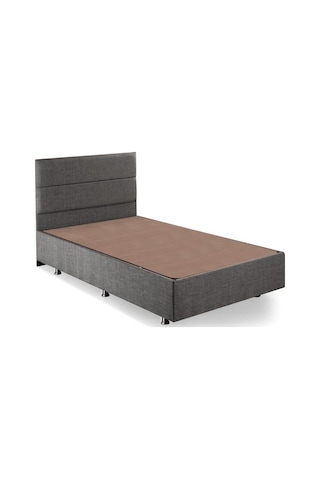 Nironyatak Niron Silver Baza Ve Başlık Seti 120X200 Cm Tek Kişilik Kaydırmaz